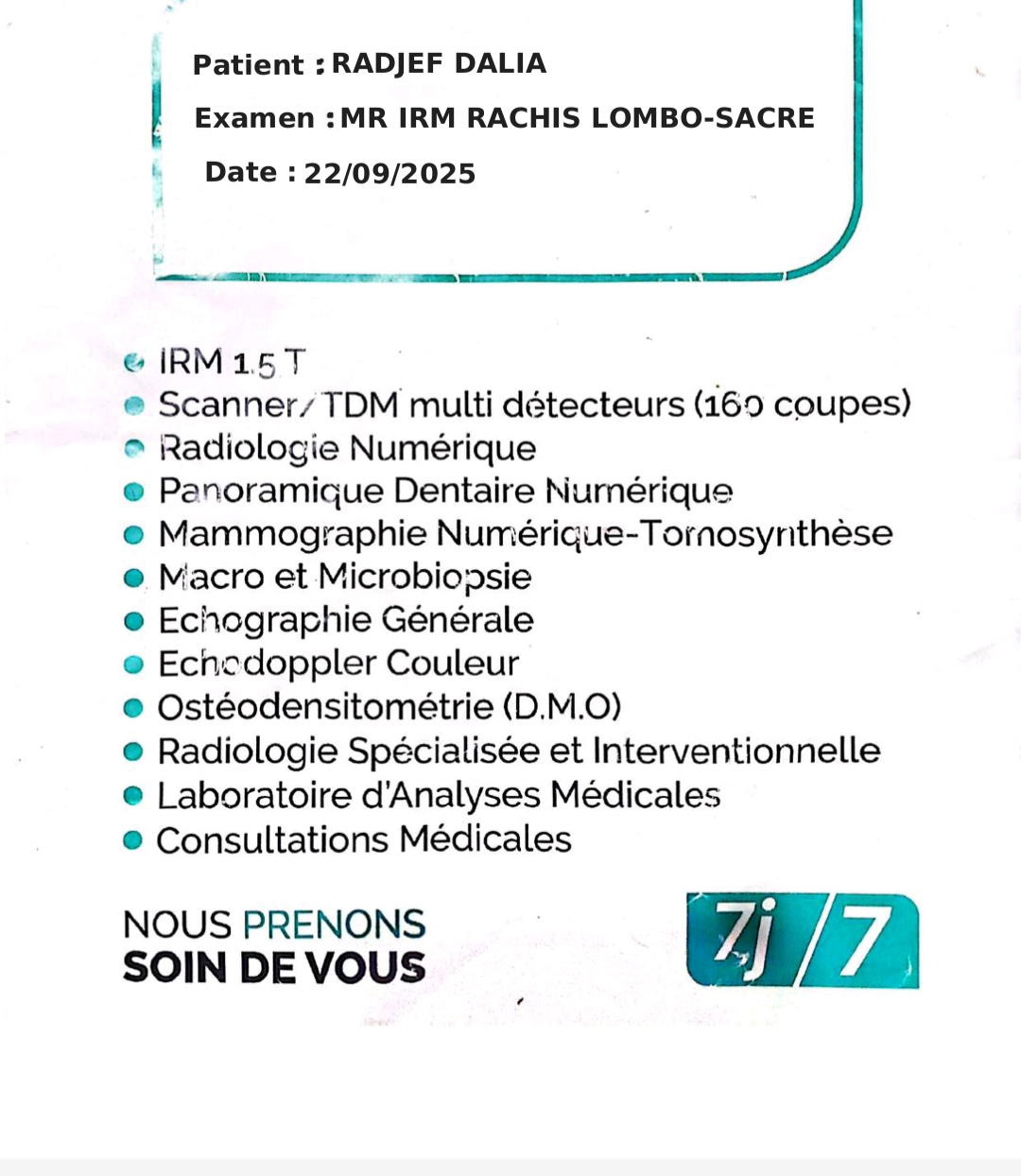 Aide pour les frais médicaux - Image 2